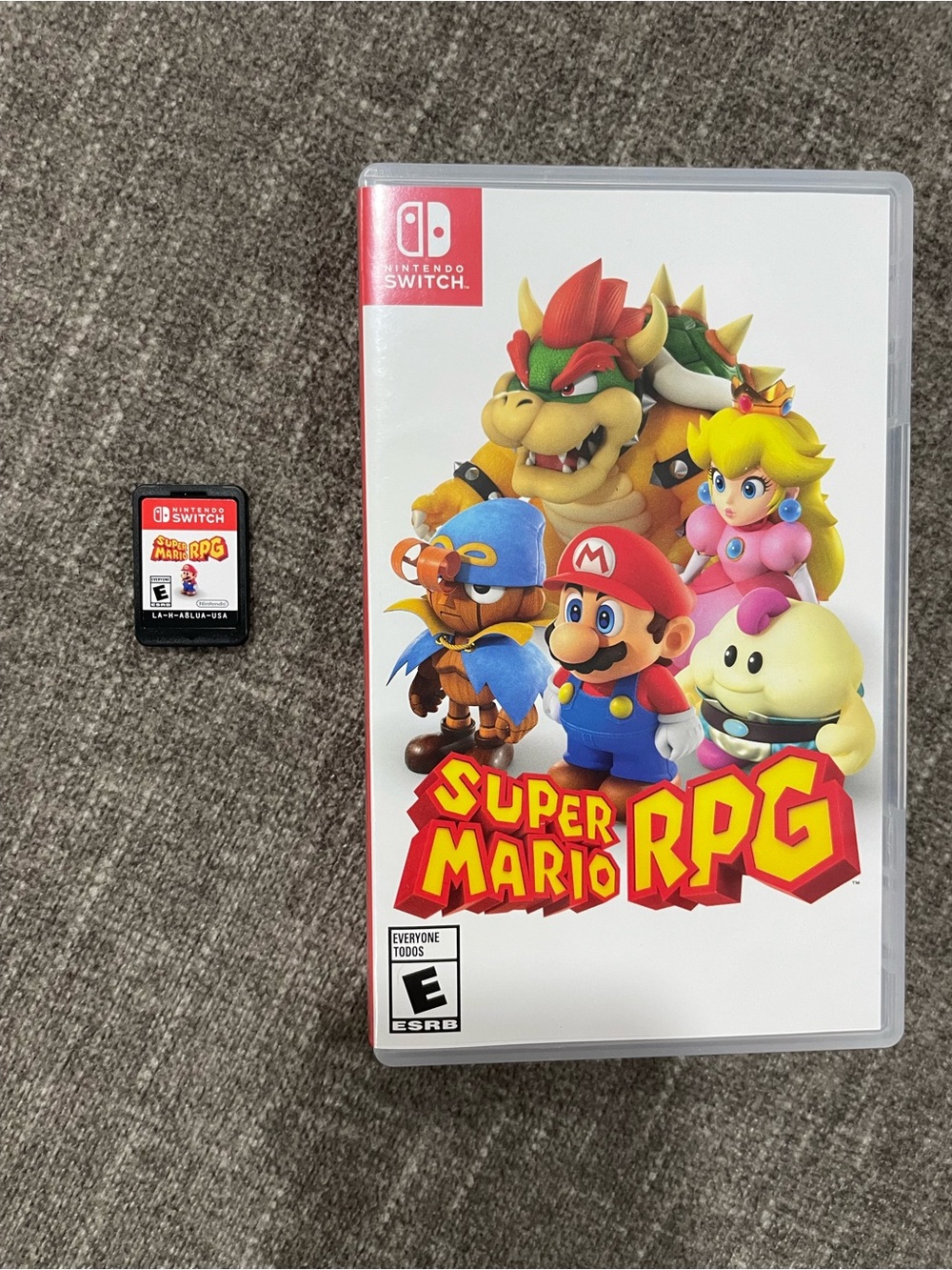 Nintendo Super Mario RPG - Game Case & Cartridge